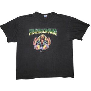 Vintage 2001 The Black Crowes I Traded My Black Feathers for a Crown Tour Shirt